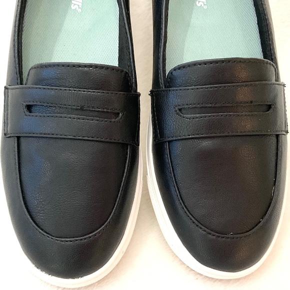 BLACK DR SCHOLL’S WOMEN’S “NOVA” SLIP ON LOAFER SNEAKER SIZE 6.5M - Picture 5 of 14